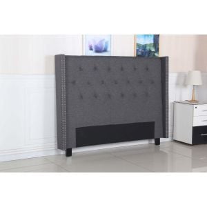 Milano Queen Charcoal Headboard
