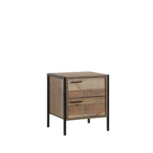 Mascot Bedside Table Oak Color