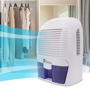 1500ML Clean Air Max Dehumidifier Portable Electric Office Home White