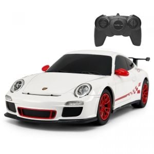 Remote Control Porsche GT3 RS 1:24 Scale White Sports Car