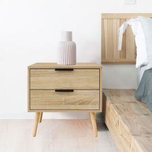 Bedside Table Paddington Drawers Nightstand Unit Cabinet Storage