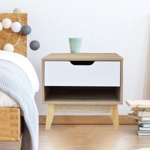 Bedside Table Manly Drawers Nightstand Unit Cabinet Storage