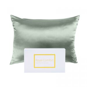 Royal Comfort Pure Silk Hypoallergenic Pillowcase - Sage