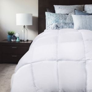 800GSM Silk Blend Quilt Duvet Winter Weight Doona - Single - White