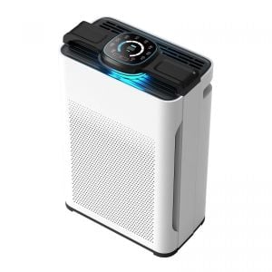 Pure Max Air Purifier Carbon Filter 5-In-1 Cleaning System White