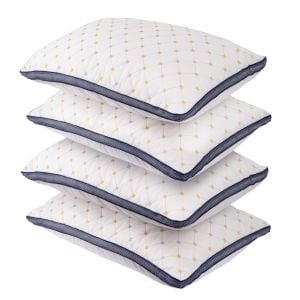 Chiro Comfort Pillows 4 Pack Hotel Quality Air Mesh Ultra Comfort