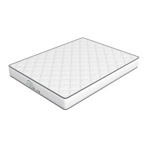Mattress 5 Zone 21cm Medium Firm Bonnell Spring - King Single - White