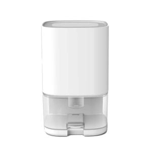 Compact Dehumidifier LED Lights 1 Litre Portable Stylish Design White