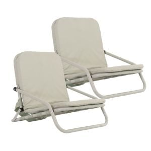 Outdoors Beach Chair Summer Camping Foldable Folding 2 Pack - Green
