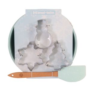 Electroplate Icy Snowflake Mini Mix Bowl Set