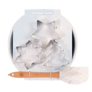 Electroplate Tree Mini Mix Bowl Set - Silver