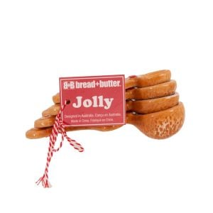 Figurine Gingerbread Man Spoons 4 Pack