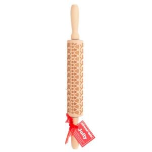 Laser Etch Wooden Rolling Pin - Fairisle