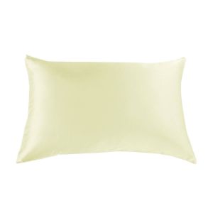 Royal Comfort Mulberry Soft Silk Hypoallergenic Pillowcase  - Ivory
