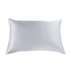 Royal Comfort Mulberry Soft Silk Hypoallergenic Pillowcase  - Silver