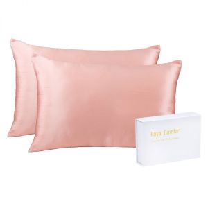 Royal Comfort Mulberry Soft Silk Hypoallergenic Pillowcase  51 x 76cm