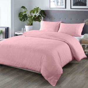 Royal Comfort Bamboo Blended Quilt Cover Set 1000TC  - Queen - Blush