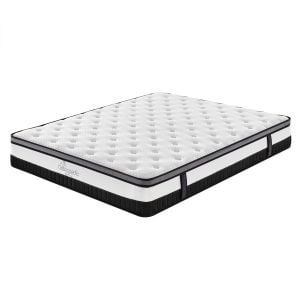 Osteopedic Euro Top Mattress Pocket Spring Medium Firm - Queen - White