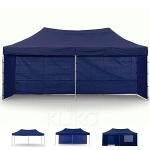 Wallaroo 6x3 Gazebo - PopUp Marquee - Blue