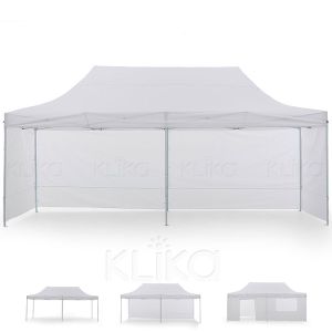 Wallaroo 6x3 Gazebo - PopUp Marquee - White
