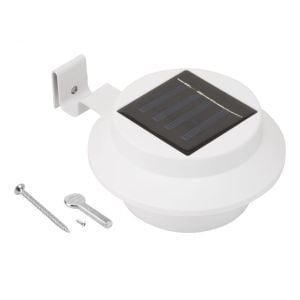 Utmark Solar Gutter LED Light Outdoor Garden Fence Wall Lamp