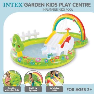 Intex 57154NP Inflatable Garden Kids Play Centre Water Slide Pool