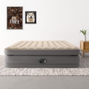 Intex Dura-Beam Plus Prime Comfort Elevated Air Mattress - Queen