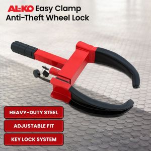 AL-KO 650300 Security Easy Clamp Anti Theft Wheel Lock