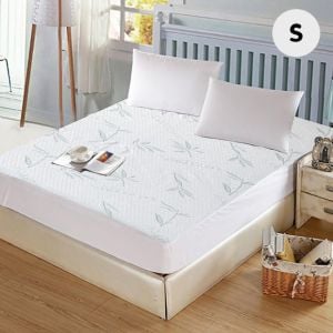 Waterproof Bamboo Fully Fitted Mattress Protector Single