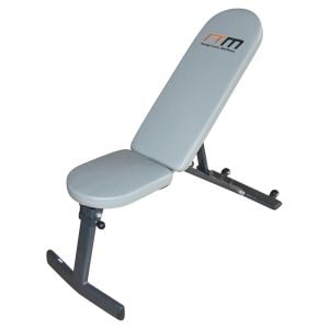 Adjustable Folding Workout Bench Press - Grey