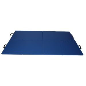 Yoga Fold Exercise Mat Blue