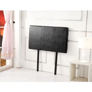 Pu Leather Single Bed Headboard Bedhead - Black