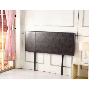 Pu Leather Double Bed Headboard Bedhead - Brown