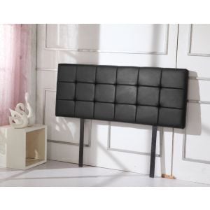Pu Leather Queen Bed Deluxe Headboard Bedhead - Black