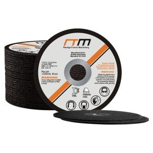 100x 125mm 5 Cutting Disc Wheel For Angle Grinder