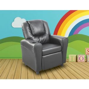 Leather Kids Recliner