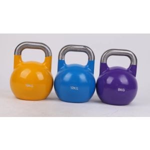 8kg, 12kg, 16kg Pro-grade Steel Kettlebell Set