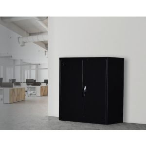 Two-door Shelf Office Gym Filing Storage Locker Cabinet Safe