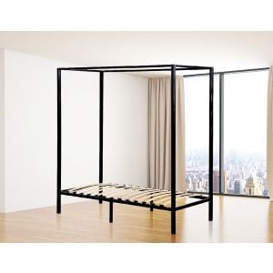 4 Four Poster Single Bed Frame