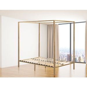 4 Four Poster Queen Bed Frame