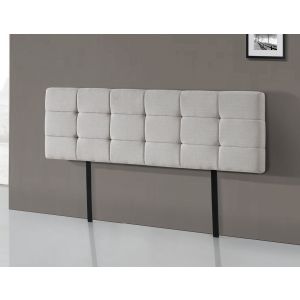 Linen Fabric King Bed  Headboard Bedhead - Beige