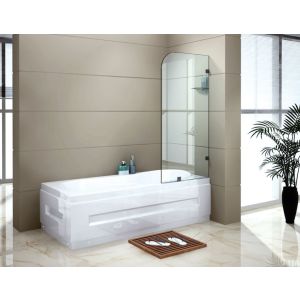 700 X 1450mm Frameless Bath Panel 10mm Shower Screen