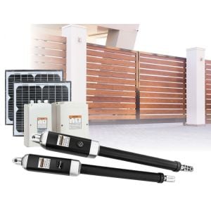 1000kg-20w Solar Double Swing Auto Motor Remote Gate Opener