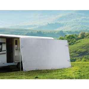 4.0m Caravan Screen Side Sunscreen Sun Shade For 14 Roll Out Awning