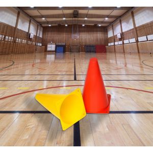 230mm Training Cones Set Witches Hat Football Soccer Rugby Traffic