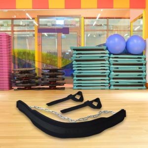 Weight Lifting Belt Gym Back Pull Up Chain Body Building Training