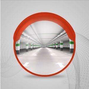 60cm Round Convex Mirror Blind Spot Safety Traffic Driveway Wide Angle