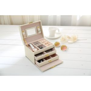 Jewellery Storage Box Girls Rings Necklaces Display Organiser Storage