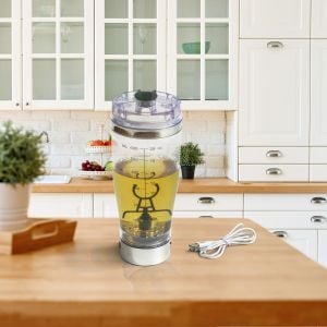 600ml Electric Smart Portable Blender Protein Shaker Detachable Mixer