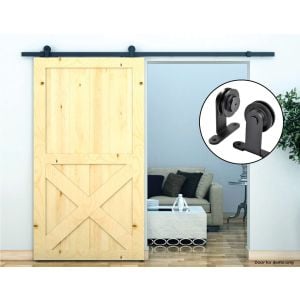 2.4m Sliding Barn Door Hardware